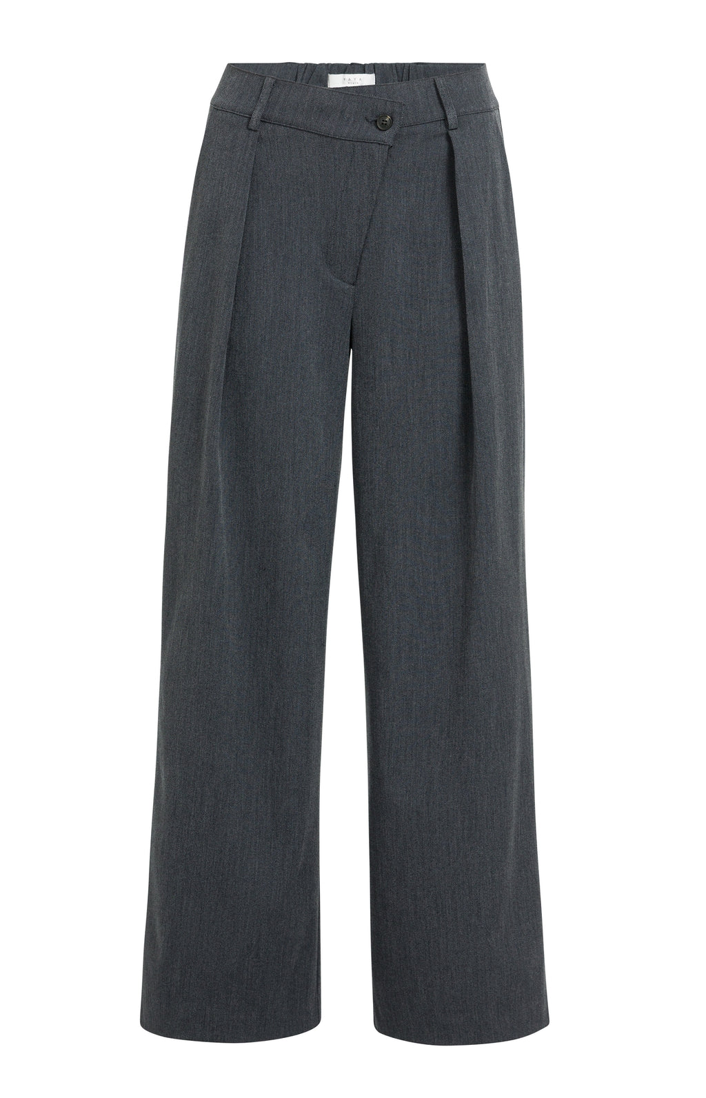 YAYA Woven Trousers - Cat Black