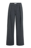 YAYA Woven Trousers - Cat Black