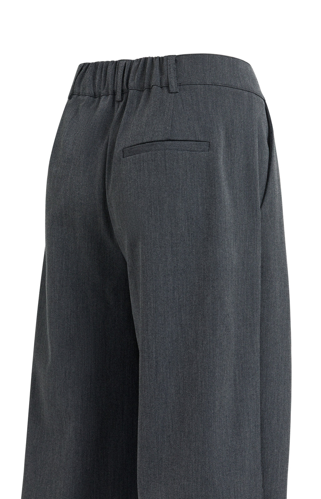 YAYA Woven Trousers - Cat Black