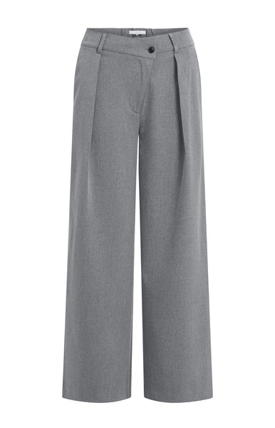 YAYA Woven Trouser - Anthracite