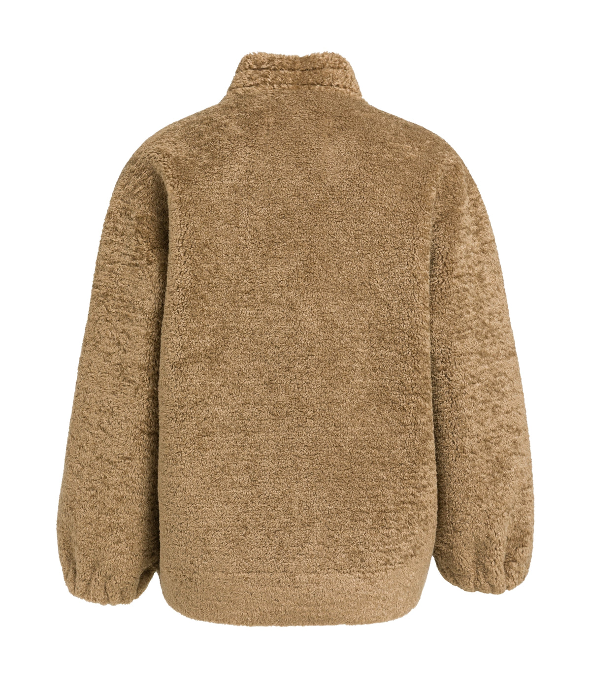 YAYA Teddy Wrap Jacket with Tie Waist