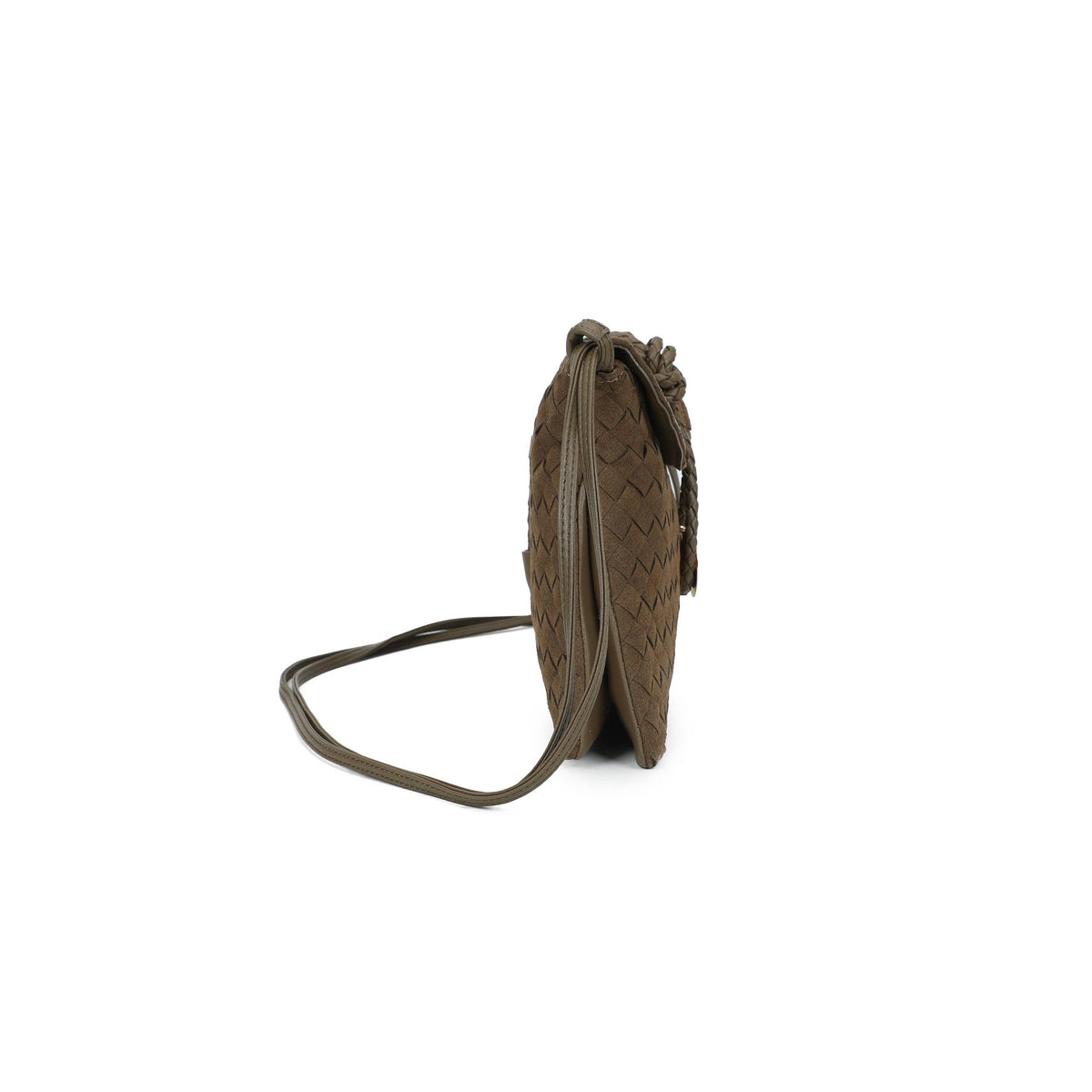 Brown Clutch Bag Leather