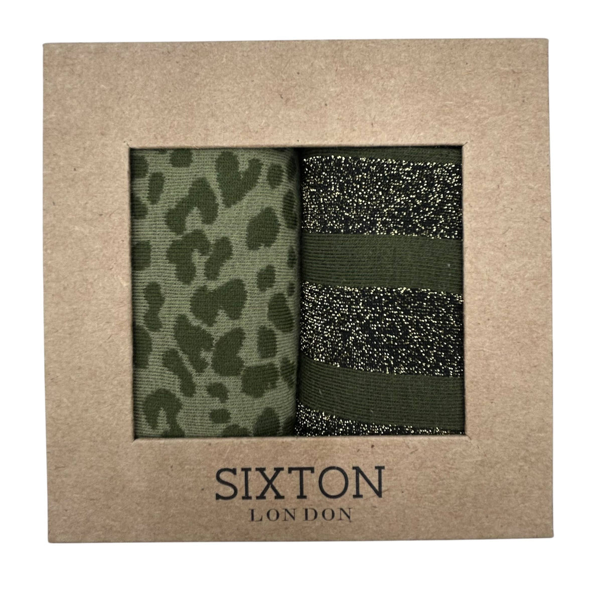 Ivy Leopard & Ivy Berlin sock box duo