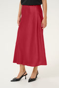 KAFFE Lotte Skirt Red