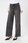 KAFFE Grey Vintage Brook Jeans