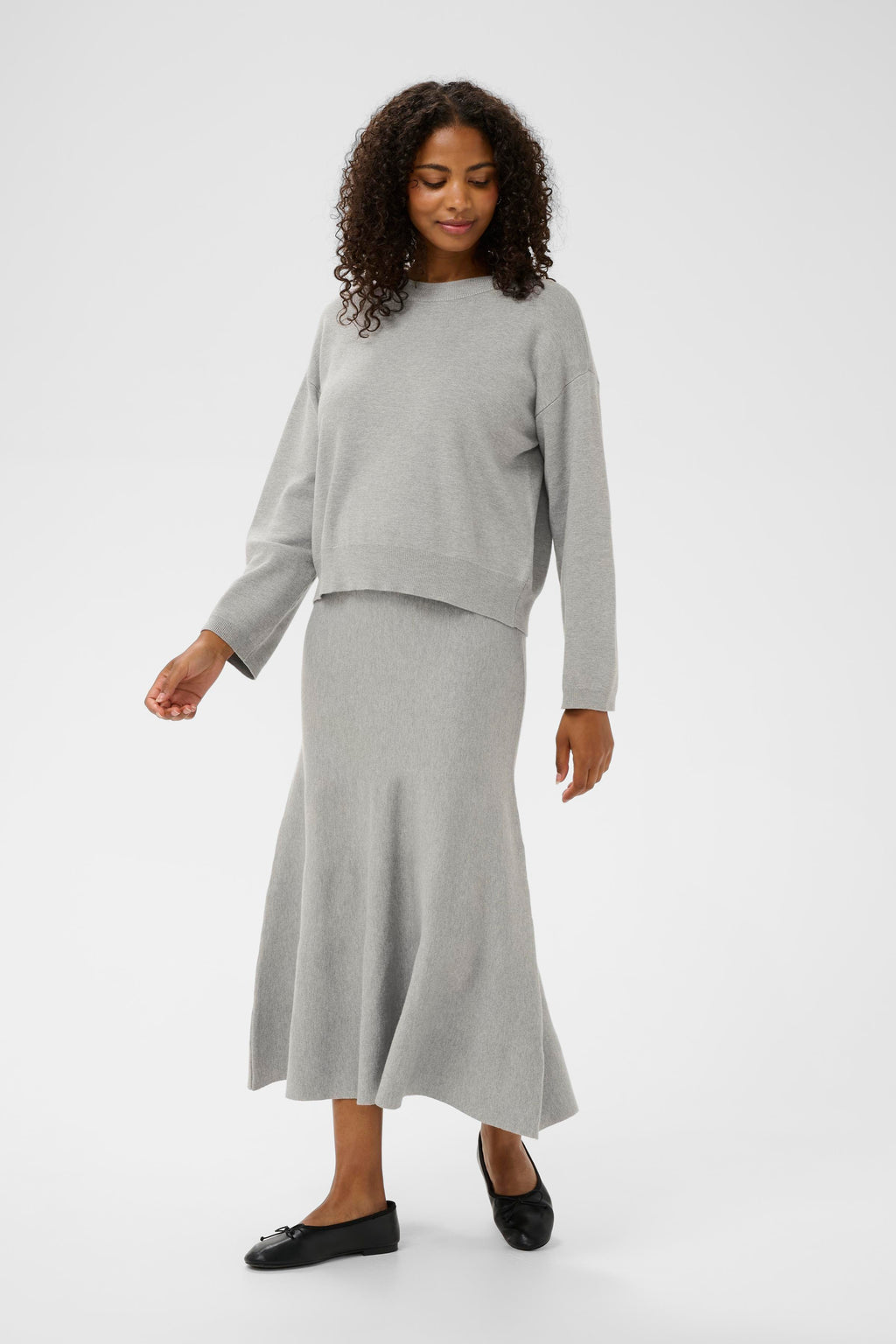 KAFFE Malina knit skirt