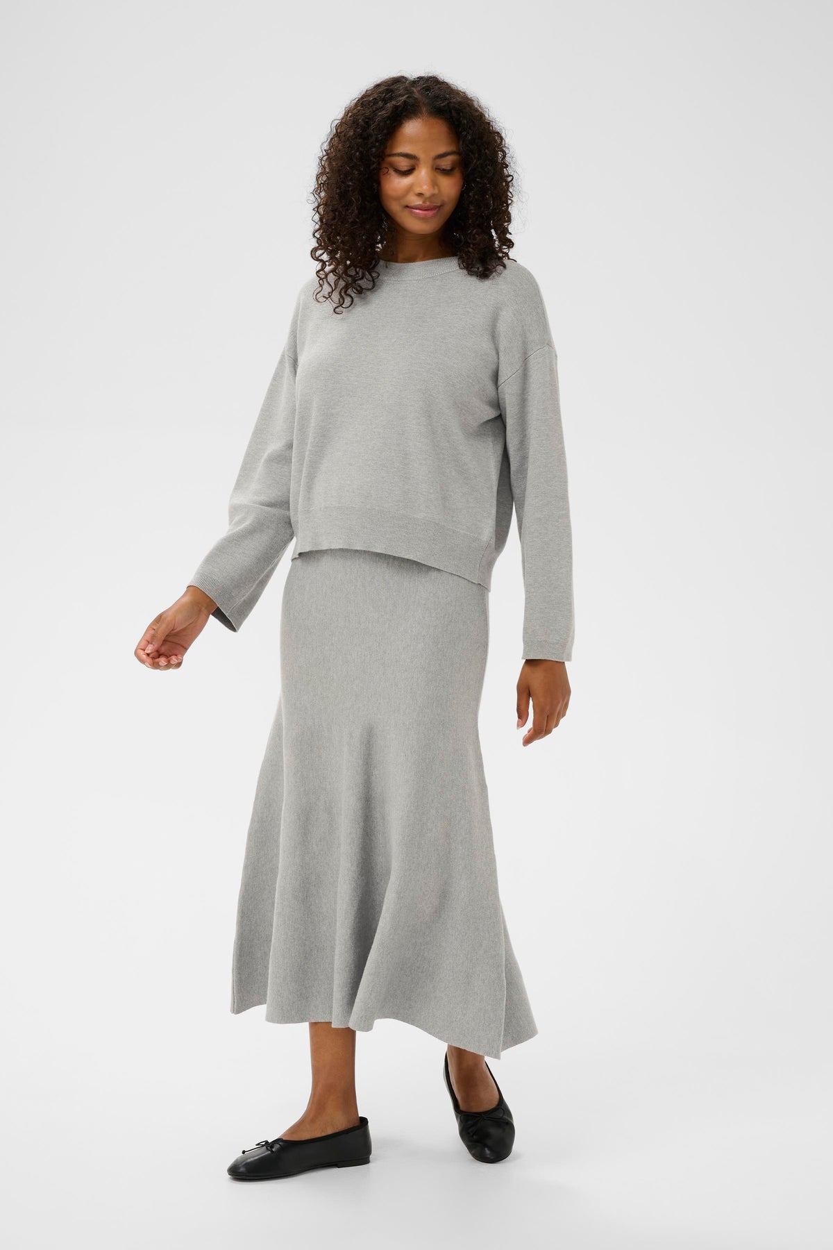 KAFFE Malina knit skirt