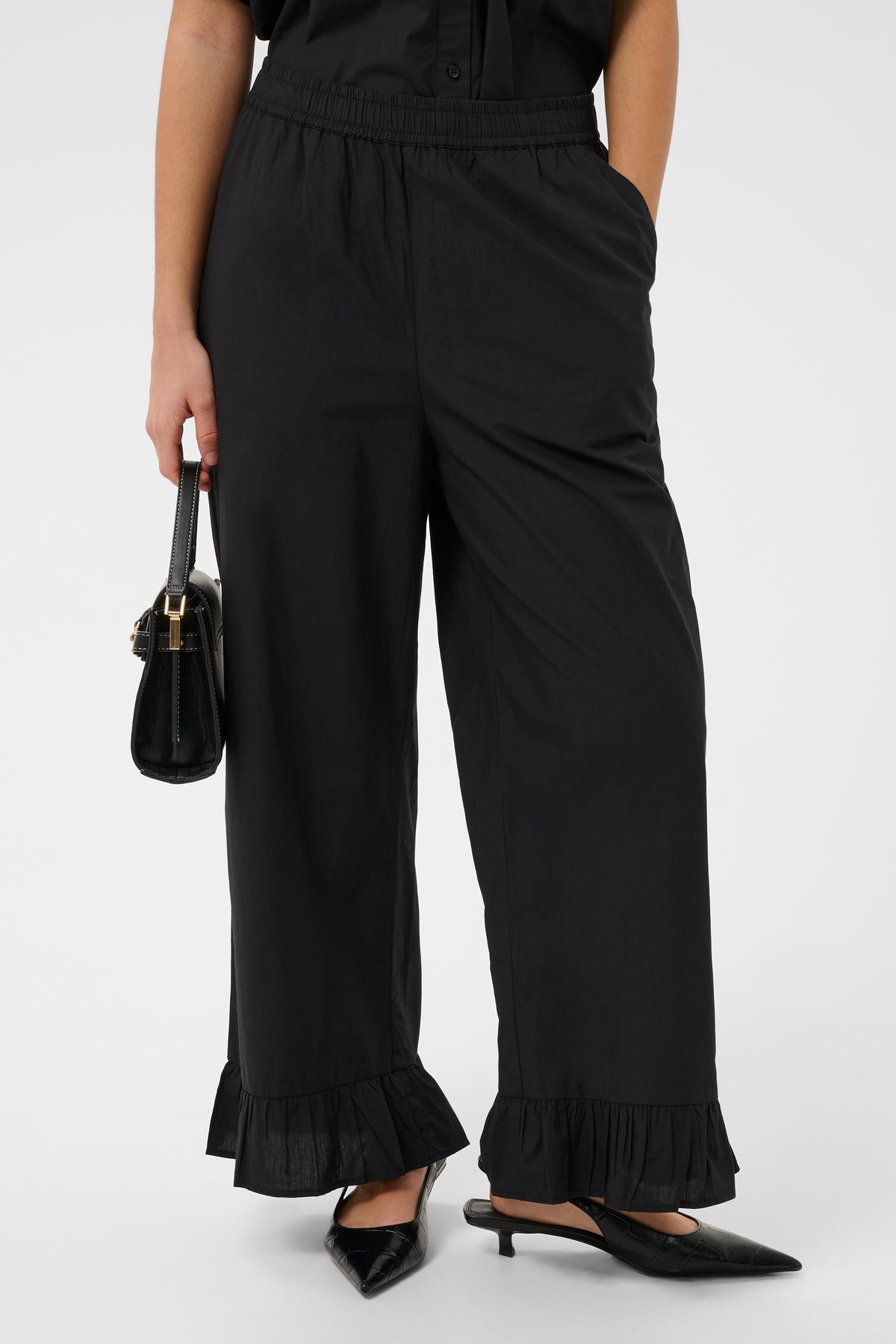 KAFFE Verdina Flounce Pants