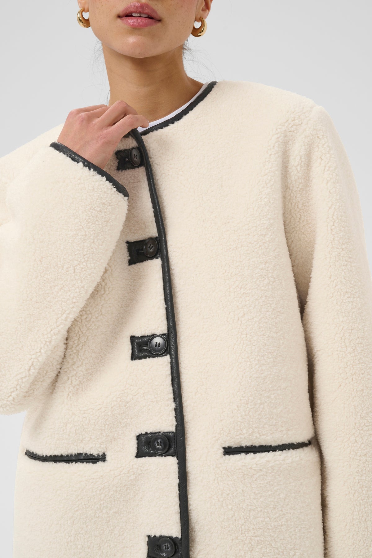 KAFFE Sandra Teddy Jacket
