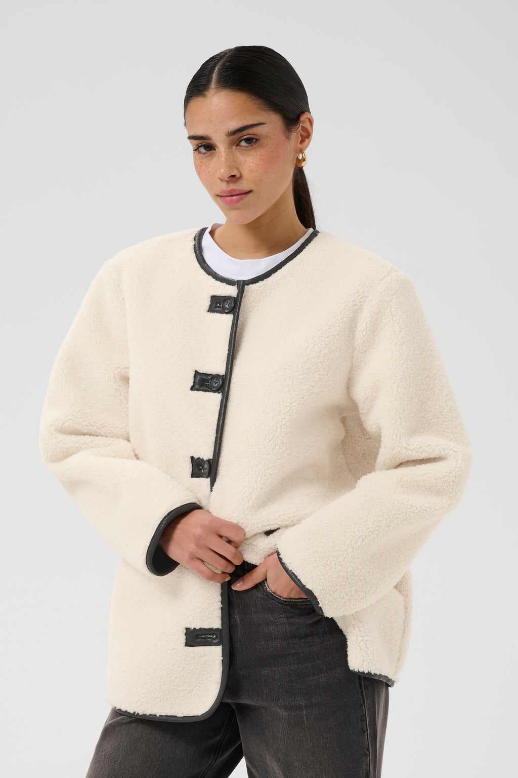 KAFFE Sandra Teddy Jacket