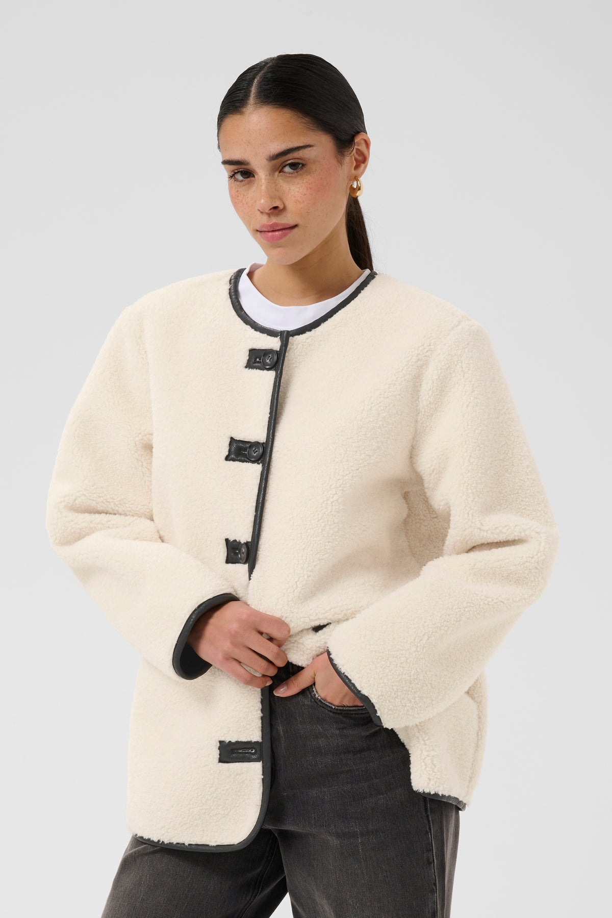 KAFFE Sandra Teddy Jacket