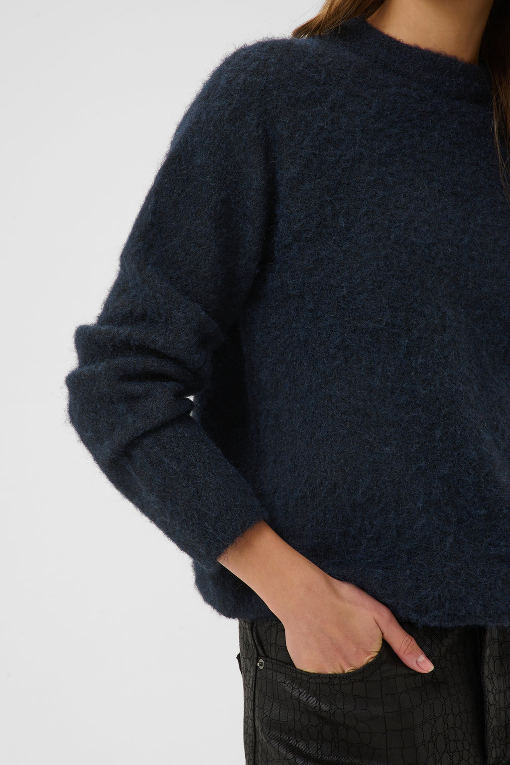 KAFFE Blue Jordan Pullover