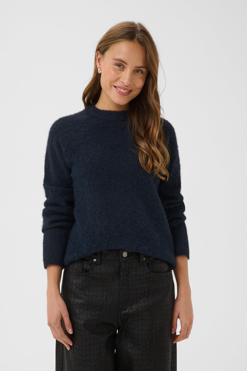 KAFFE Blue Jordan Pullover