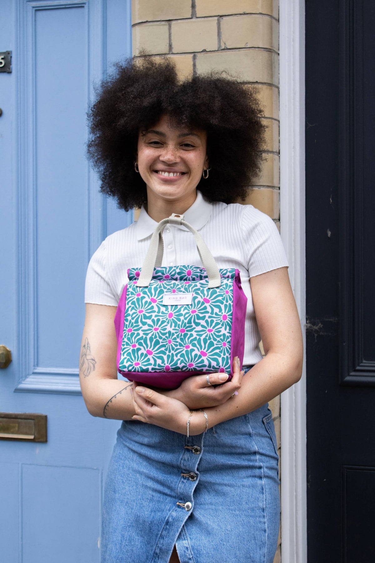 Kind Bag Lunch Bag | Abstract Flowers