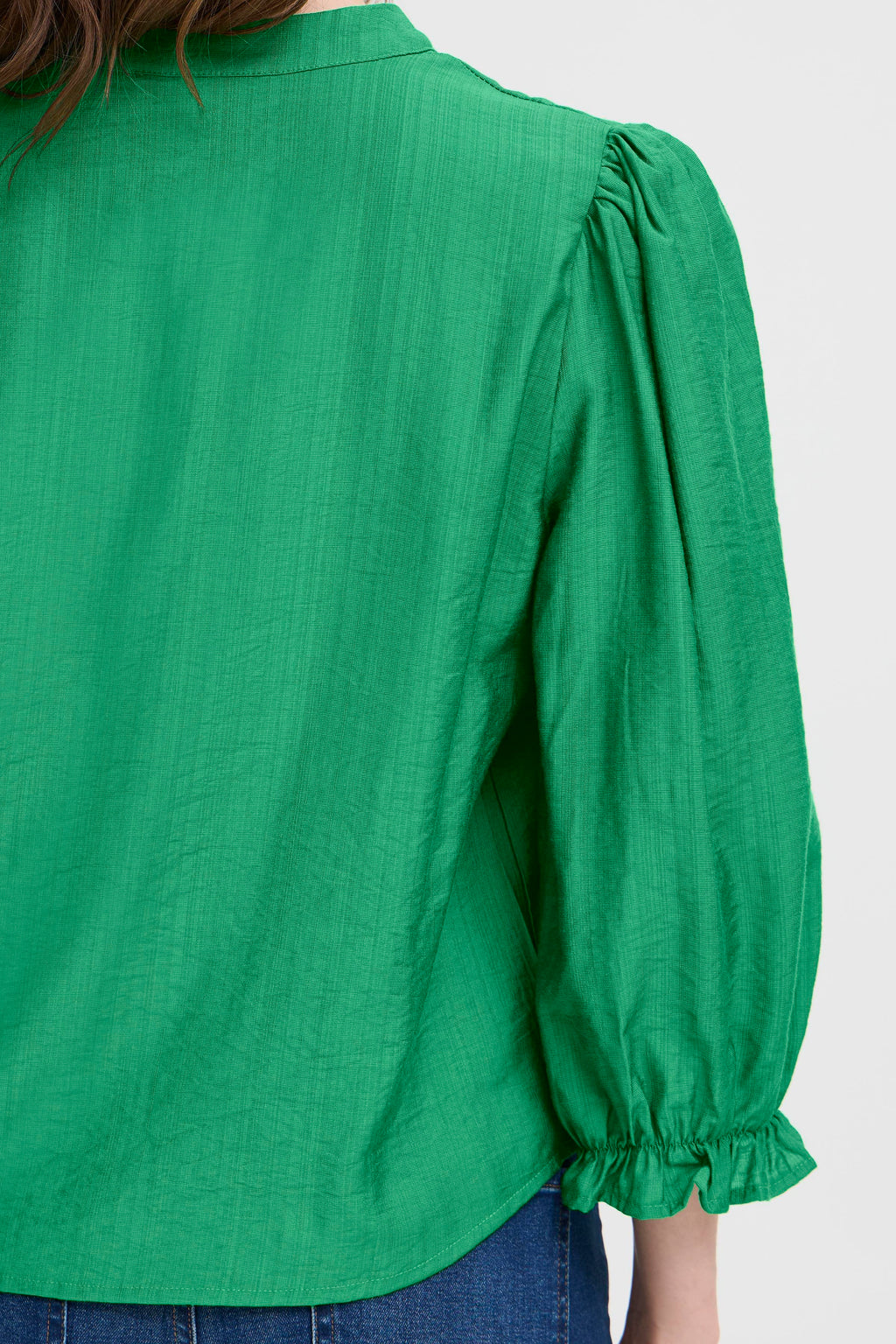 ICHI Wilma Green Blouse