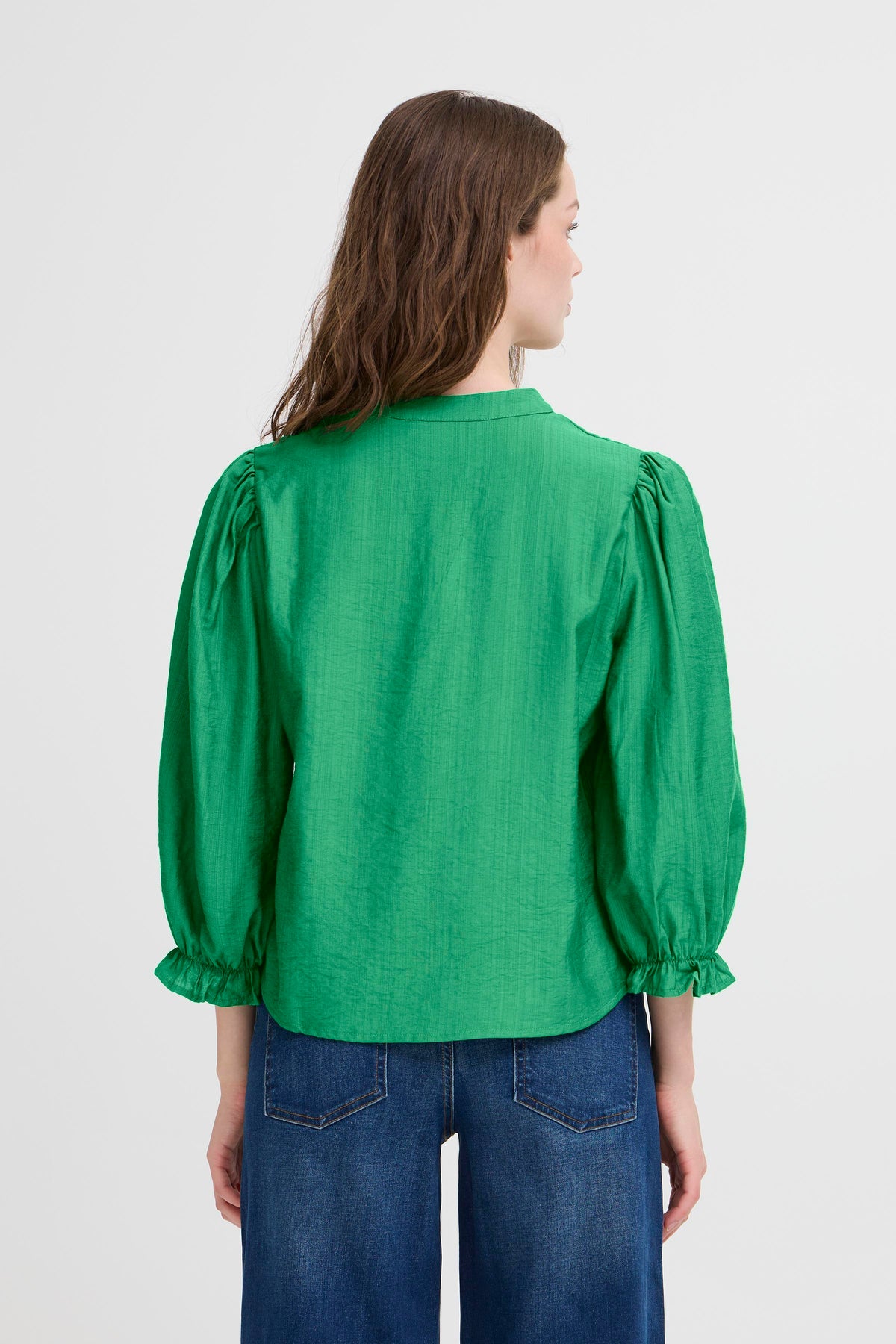 ICHI Wilma Green Blouse