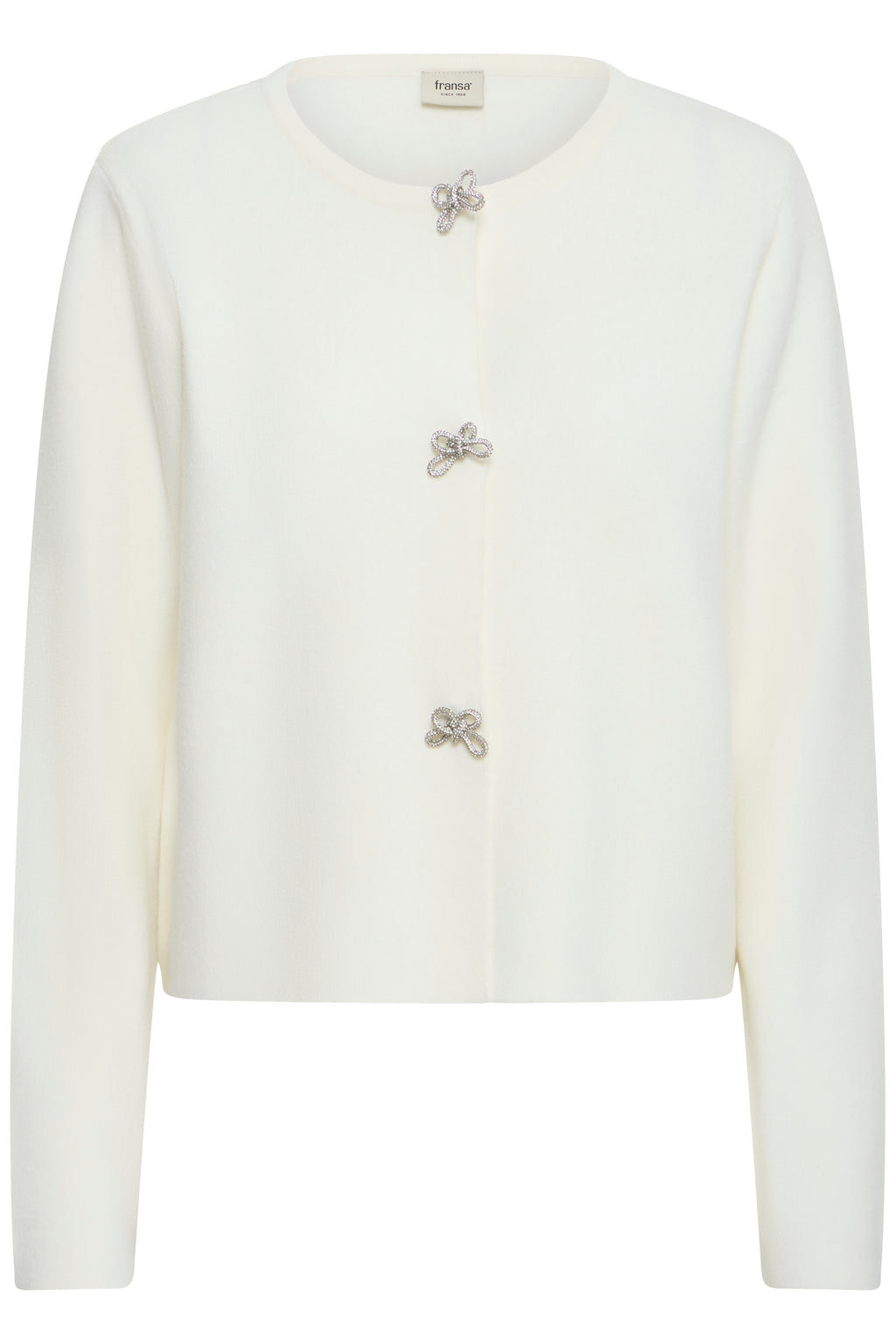 FRANSA Sally Cream Cardigan