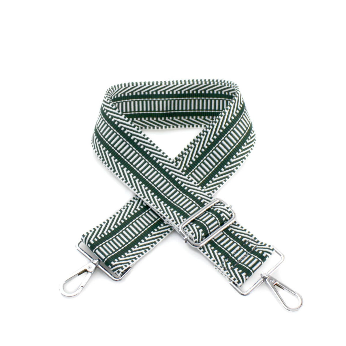 Bag Stap Green hearts