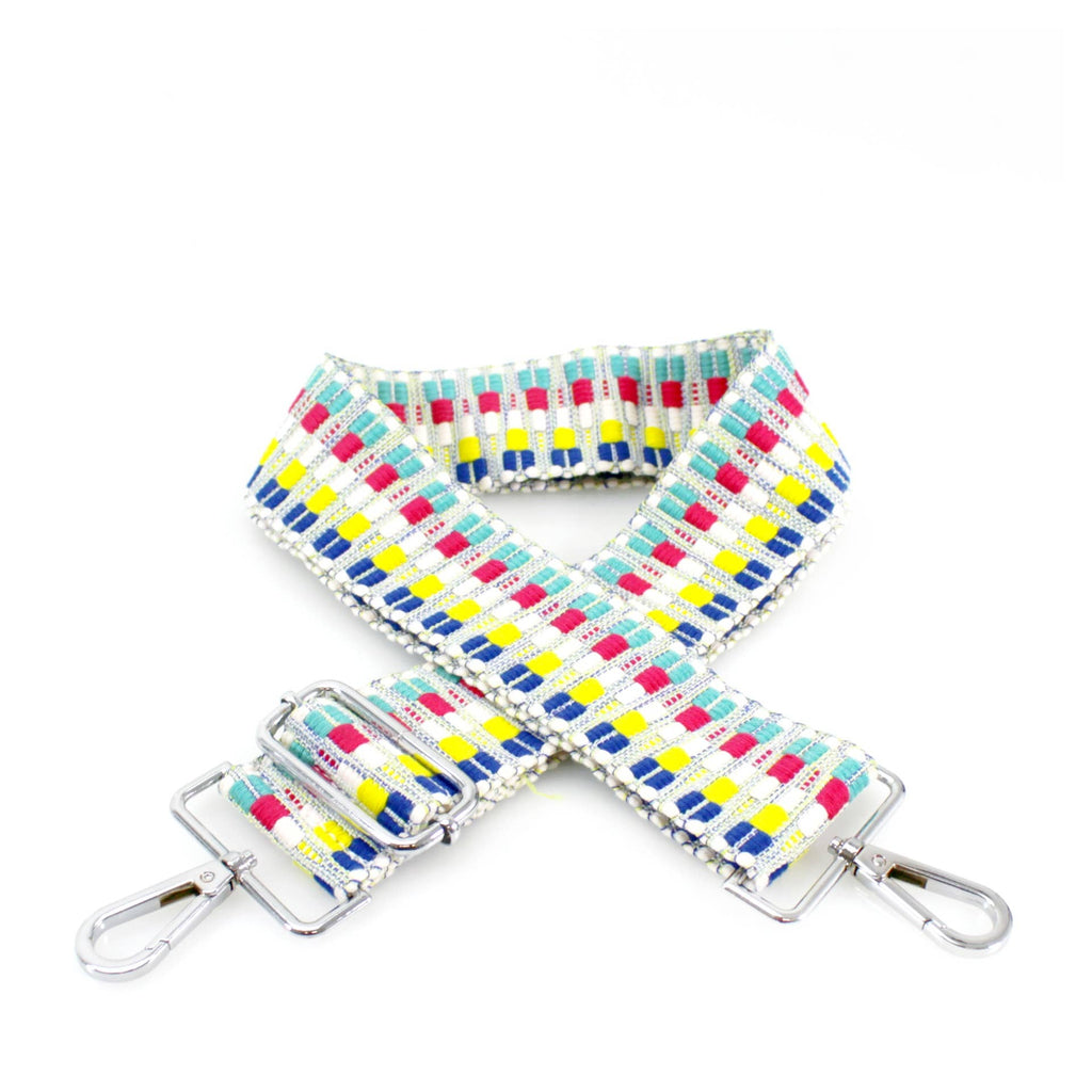 Bag Straps Navy Blue Stripes