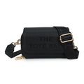 Black Multi Compartment Crossbody Bag