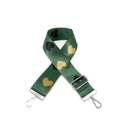 Bag Stap Green hearts