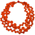 Large Orange Necklace