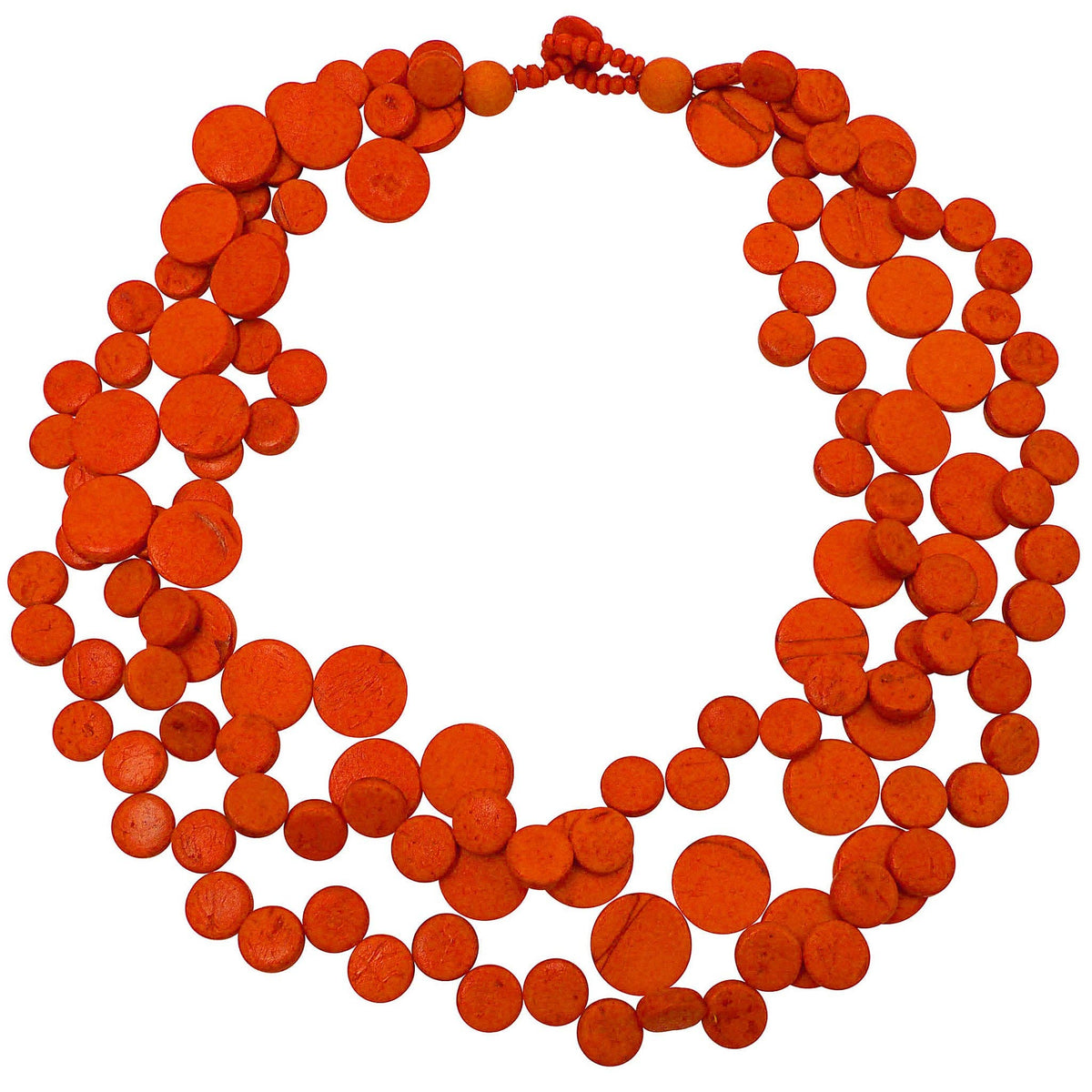 Large Orange Necklace