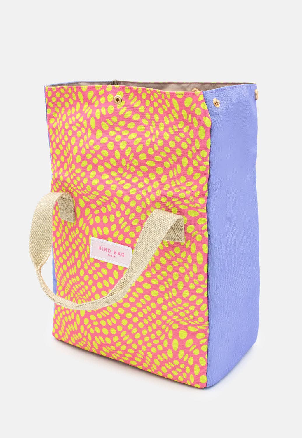 Kind Bag Lunch Bag | Twisted Polka Pink and Yellow