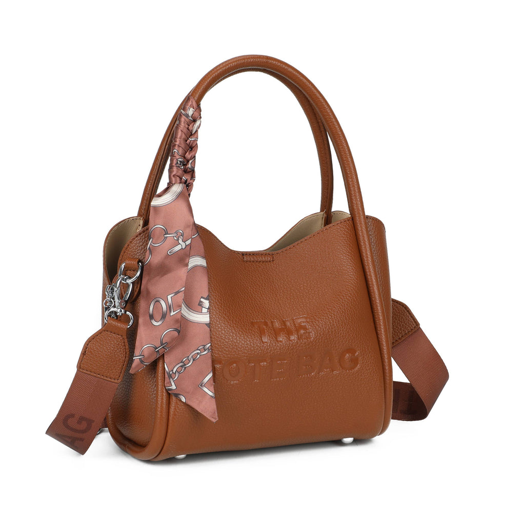 Wine Scarf Tote Bag