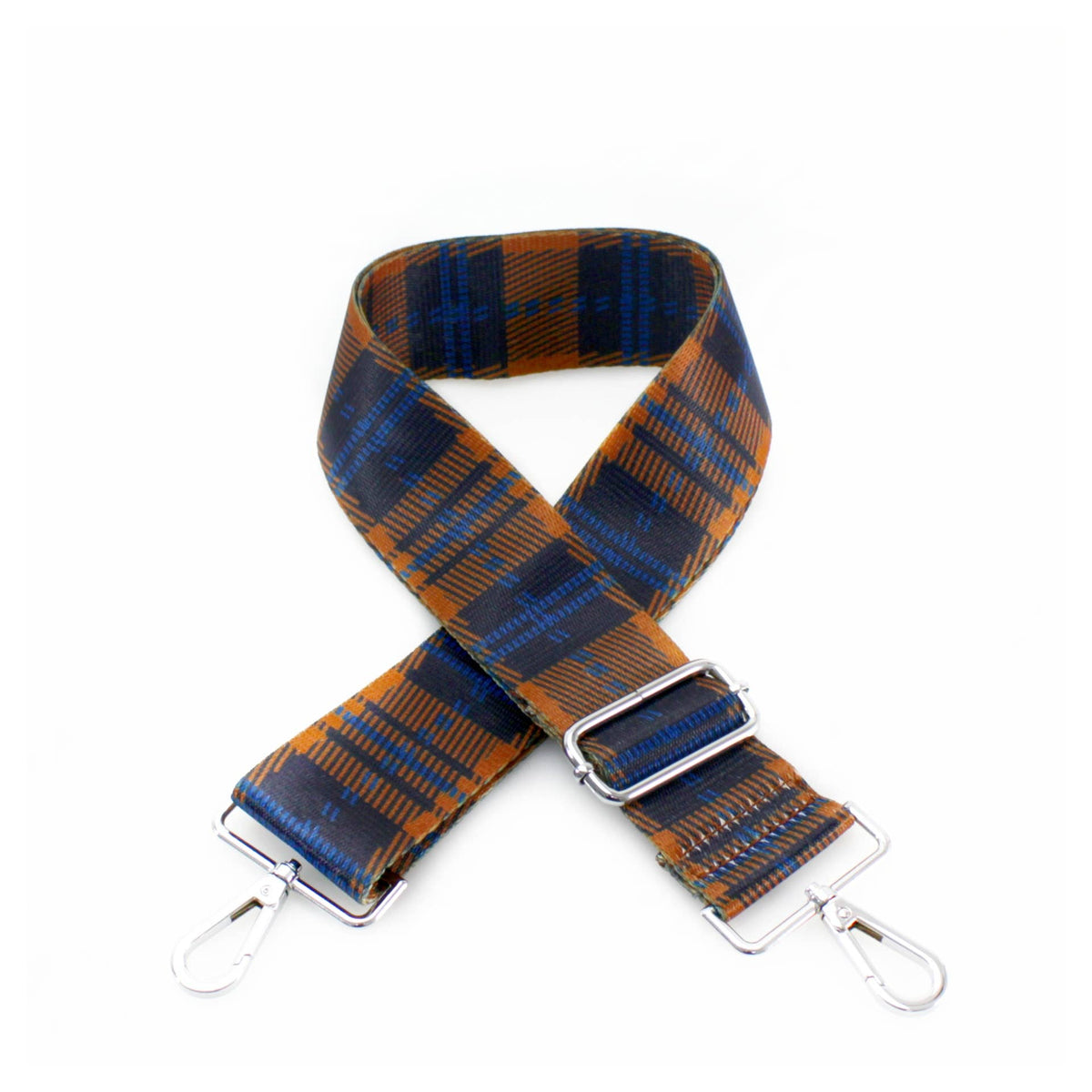 Bag Straps Navy Blue Stripes