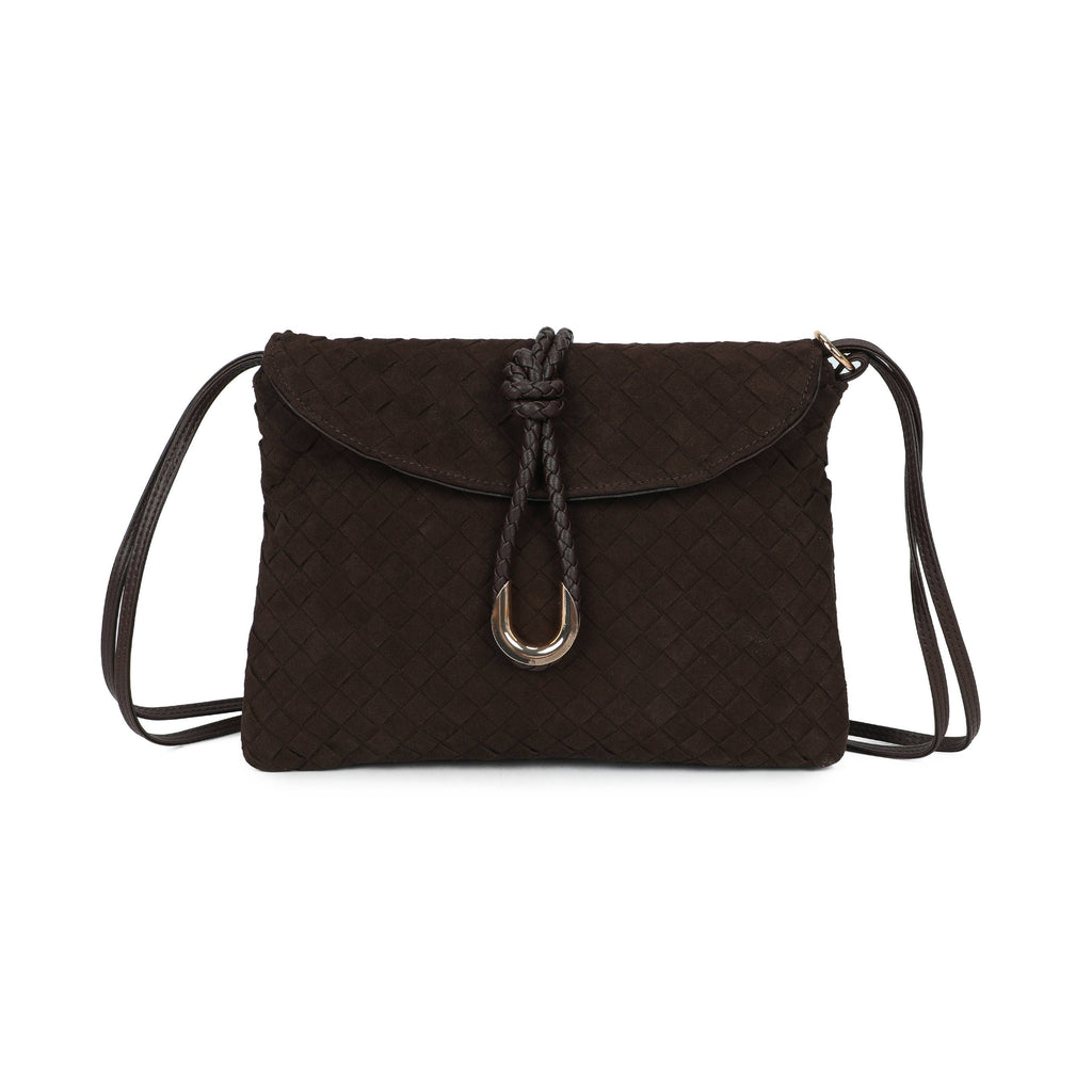 Brown Clutch Bag Leather