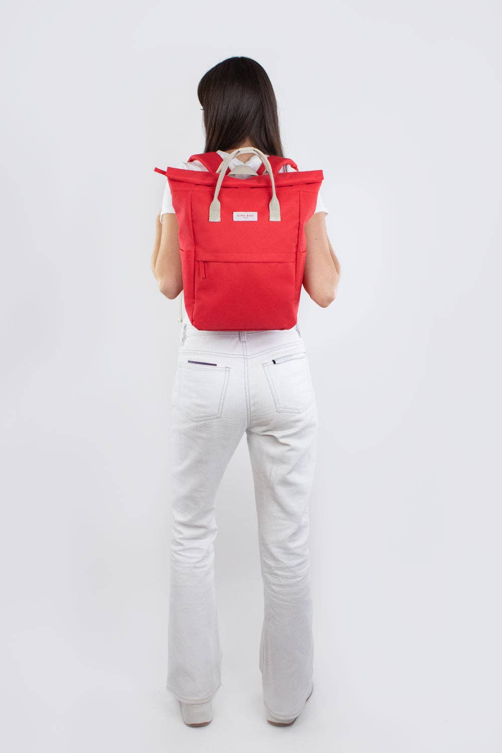 Kind Bag Poppy Red | Hackney Backpack | Medium