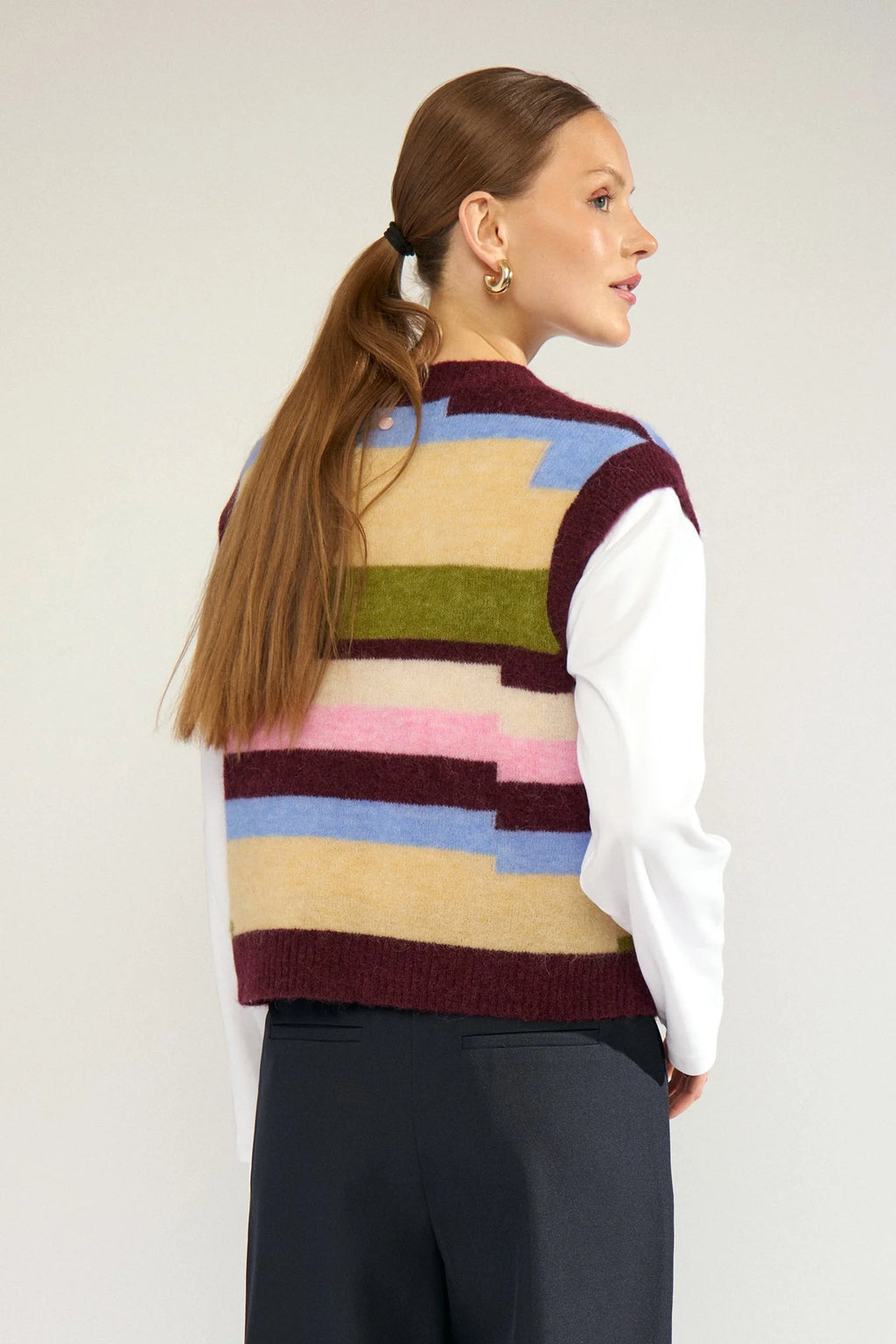 NUMPH Nuriette Pixel Stripe Vest