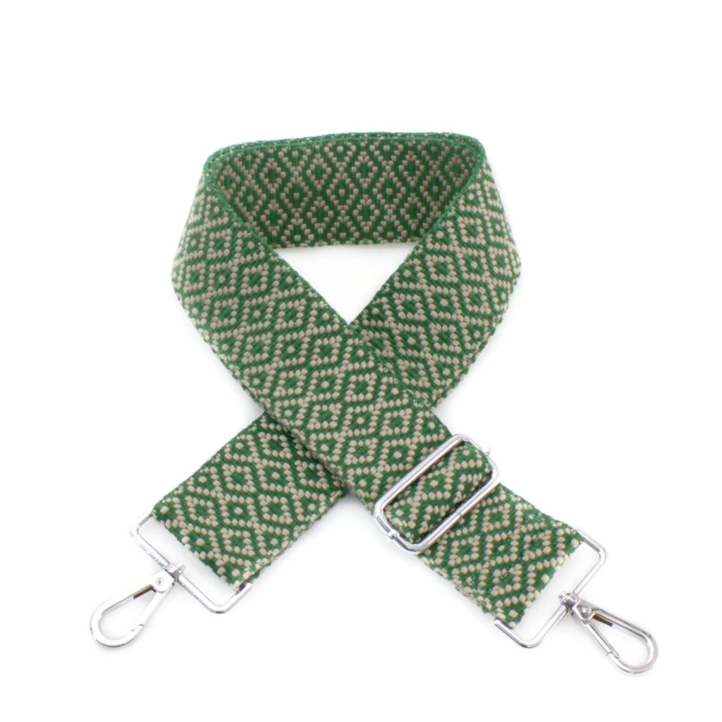 Bag Stap Green hearts