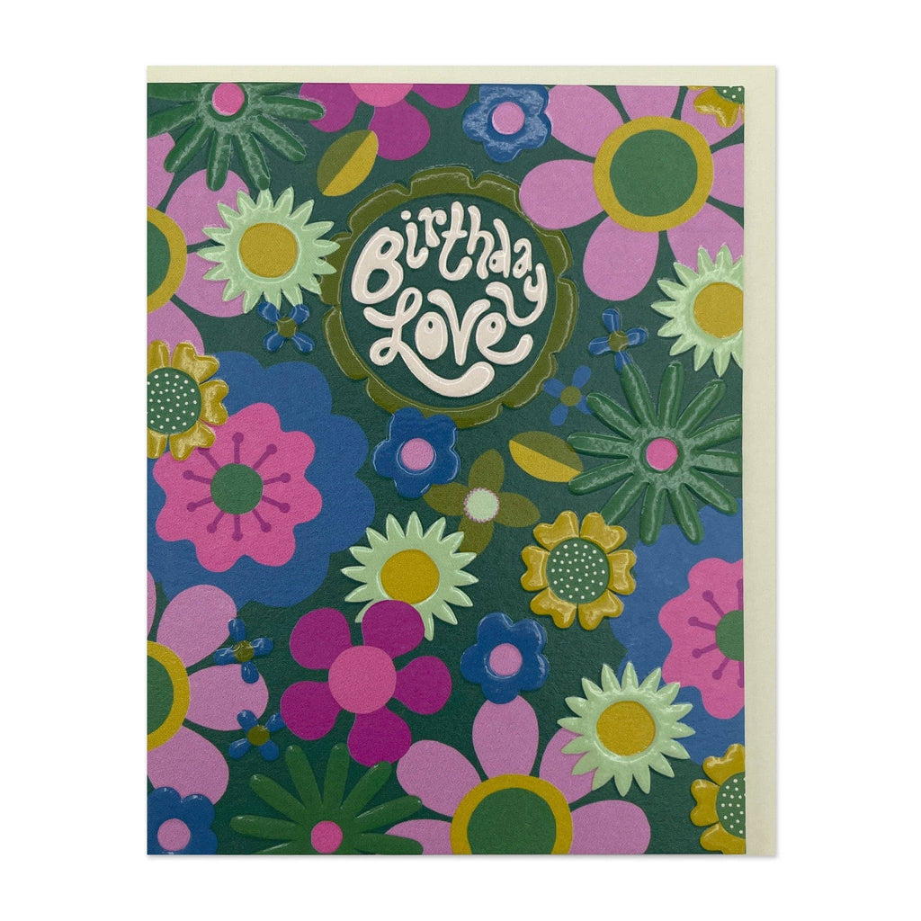 Birthday Love Dark Floral
