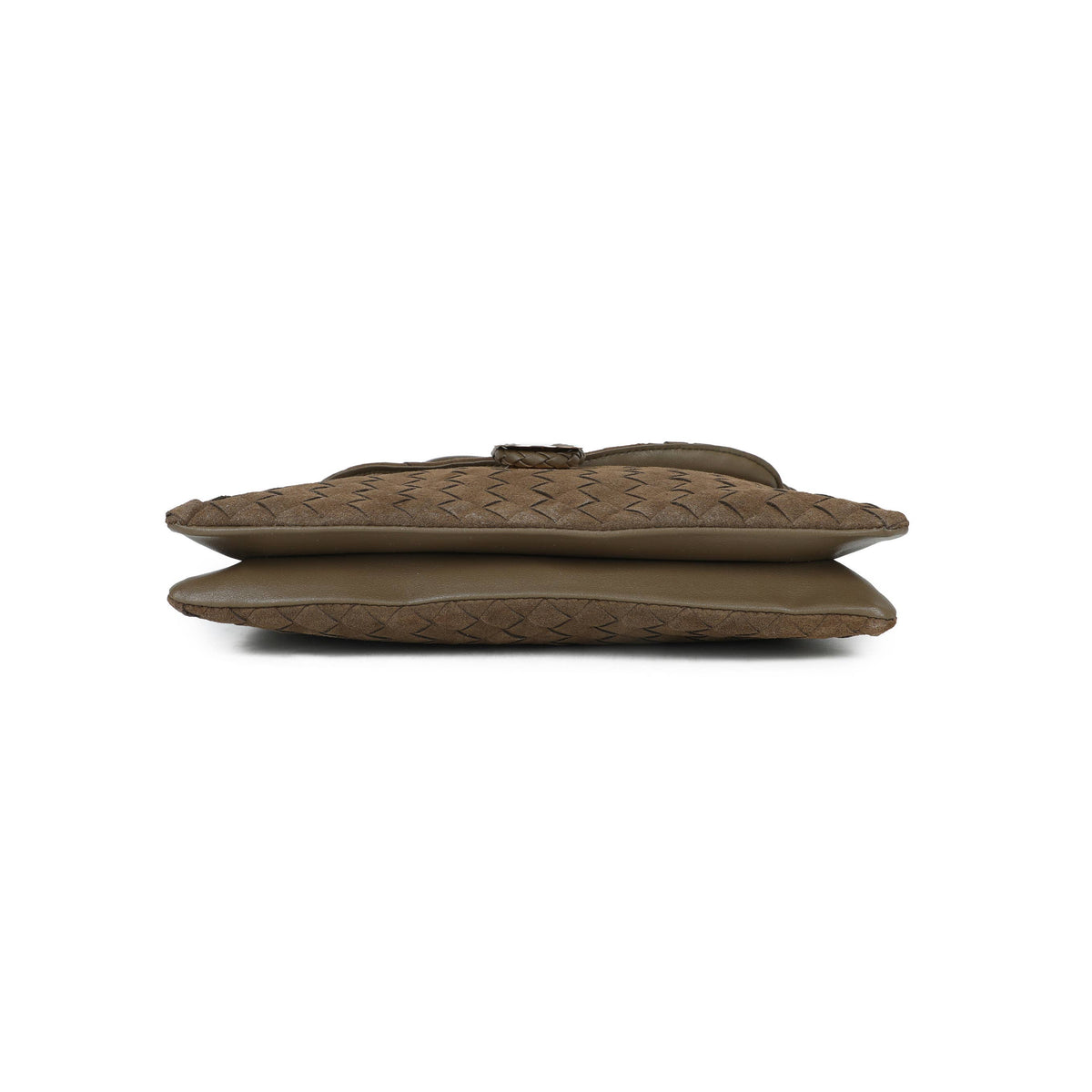 Brown Clutch Bag Leather