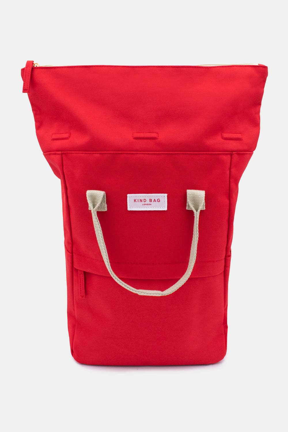 Kind Bag Poppy Red | Hackney Backpack | Medium