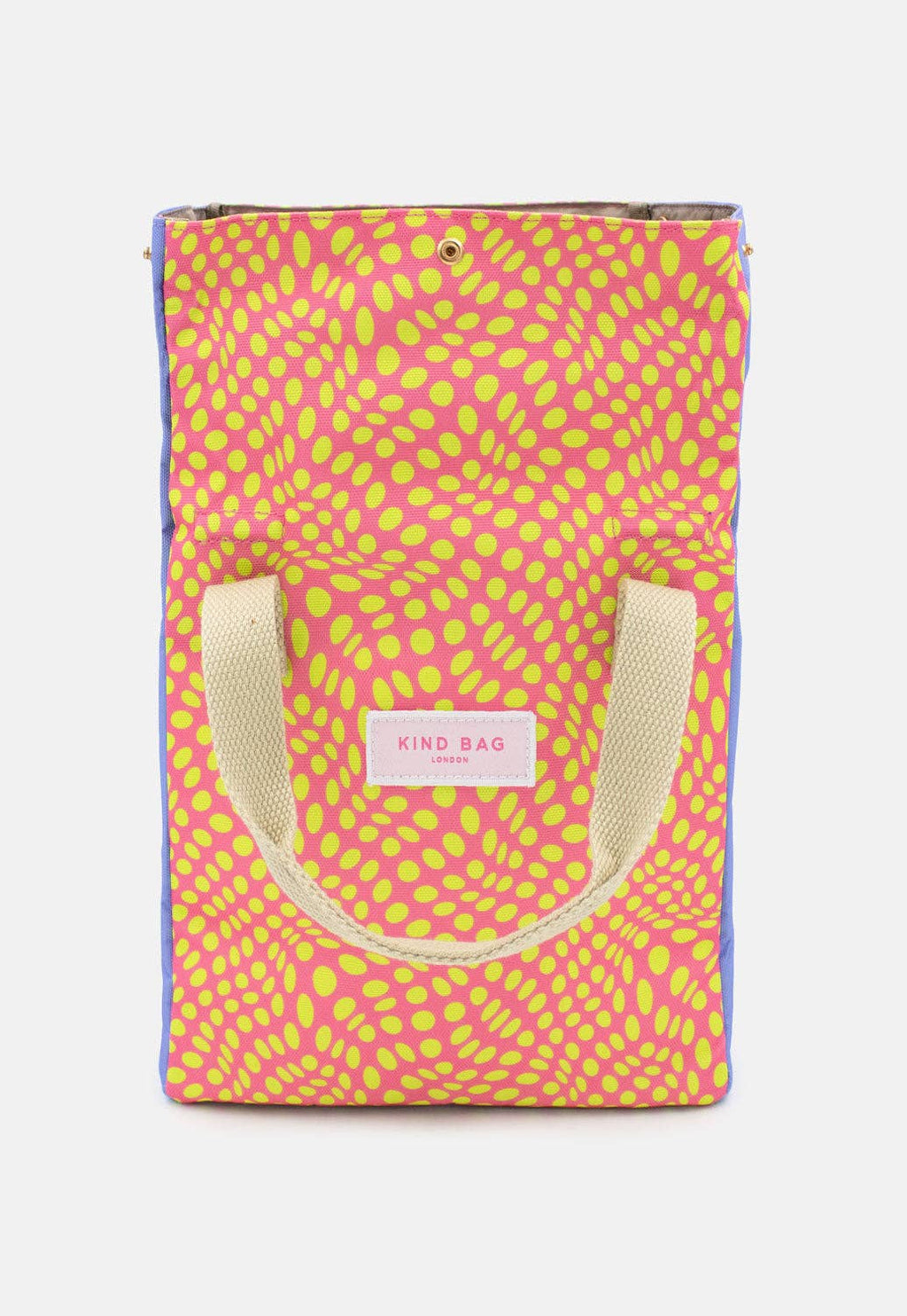 Kind Bag Lunch Bag | Twisted Polka Pink and Yellow