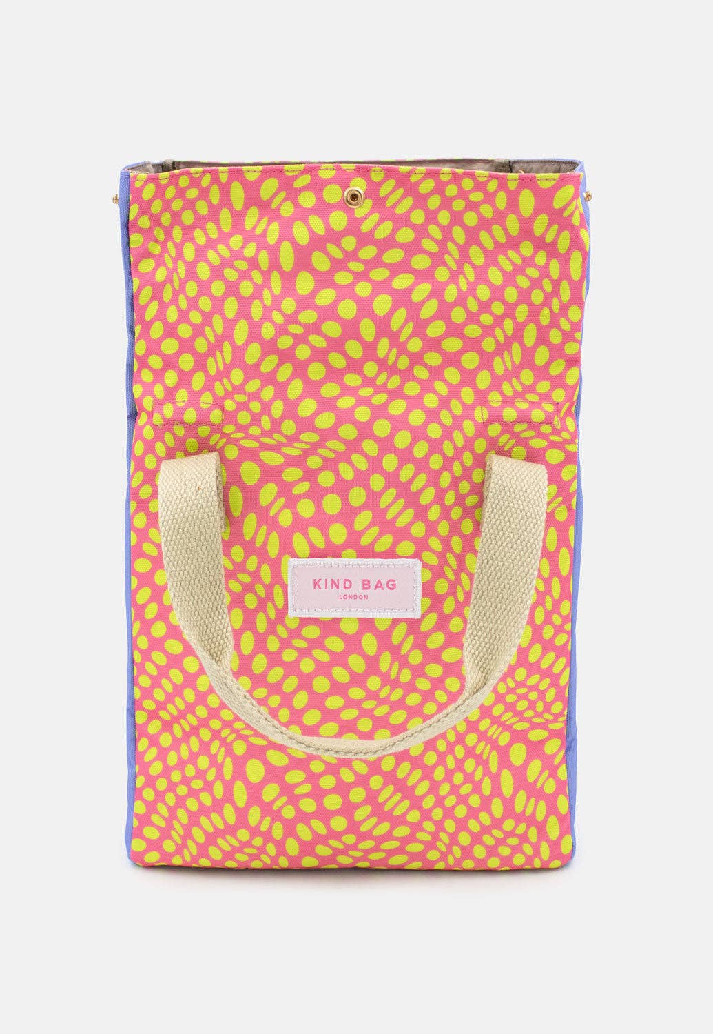 Kind Bag Lunch Bag | Twisted Polka Pink and Yellow