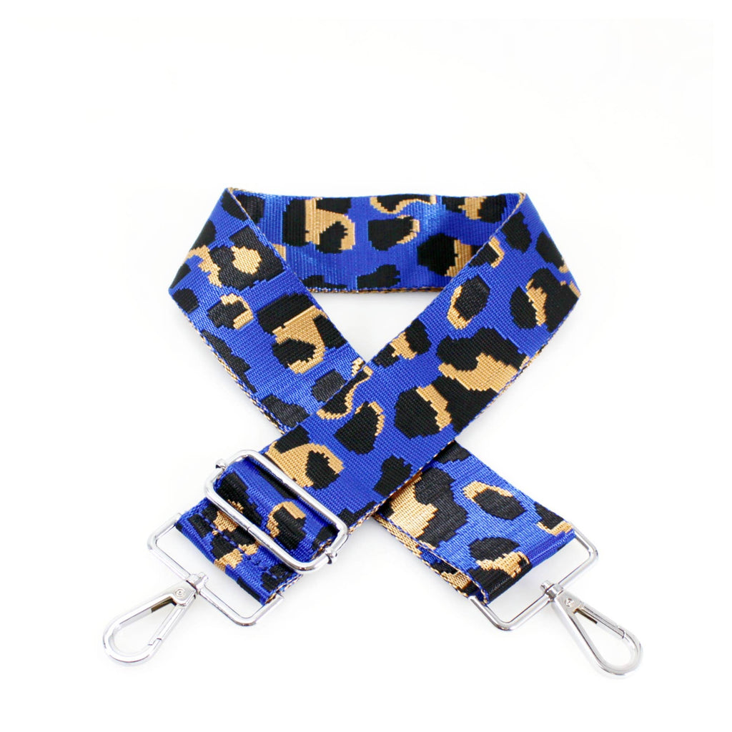 Bag Straps Navy Blue Stripes