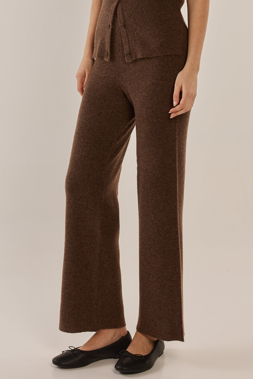 Betty Basics Nash Knit Pant Expresso