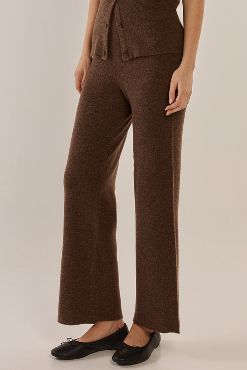Betty Basics Nash Knit Pant Expresso