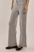 Betty Basics Knit Grey Marle Pant