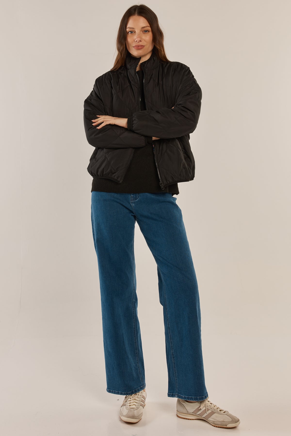 Betty Basics Rainbow Reversable Jacket