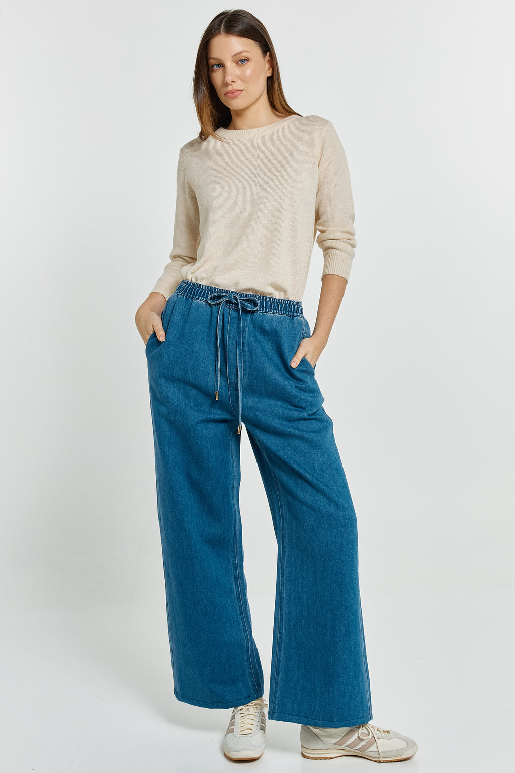 Betty Basics Mid Vespa Denim Jogger