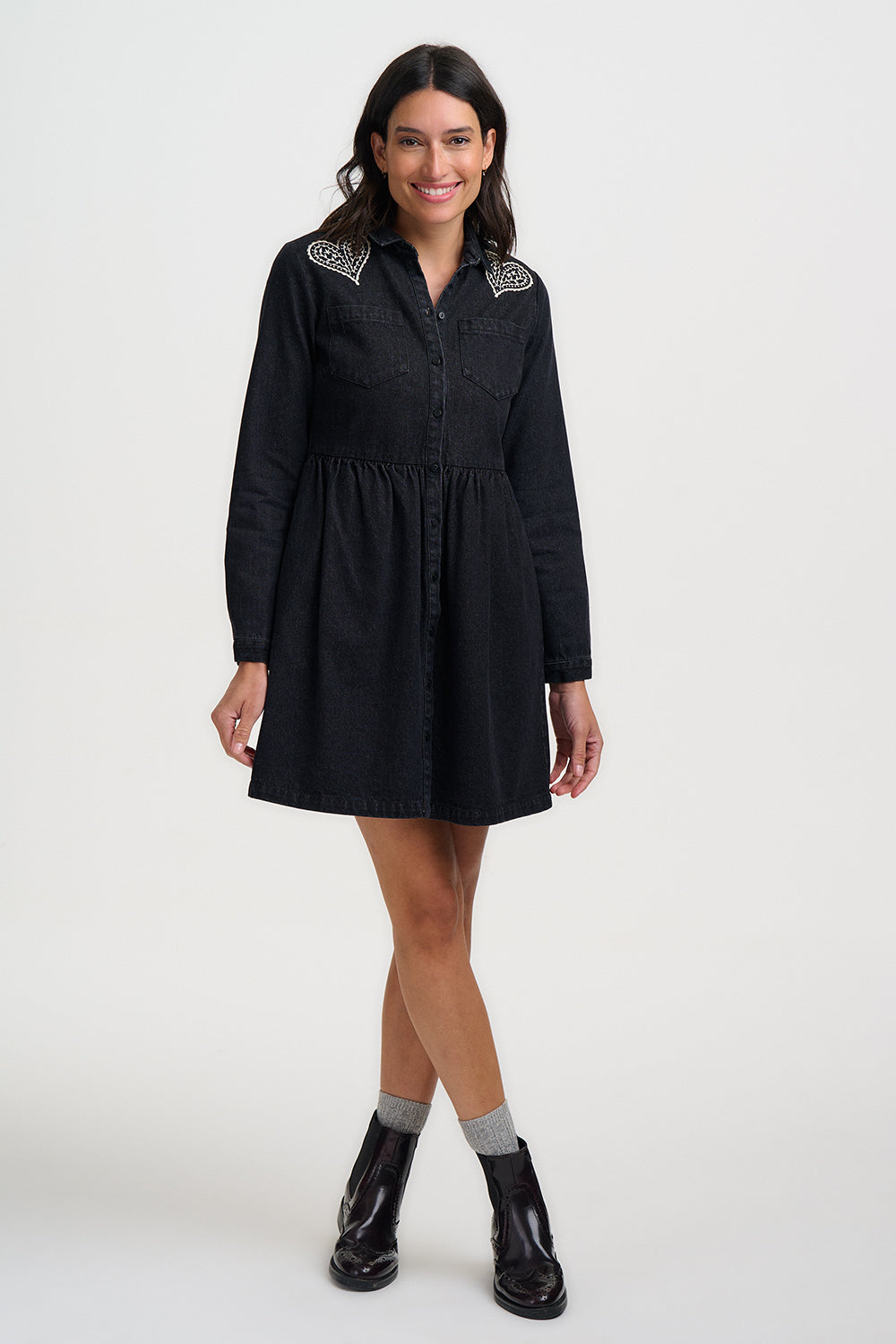 Sugarhill Brighton Jamelia Mini Smock Dress