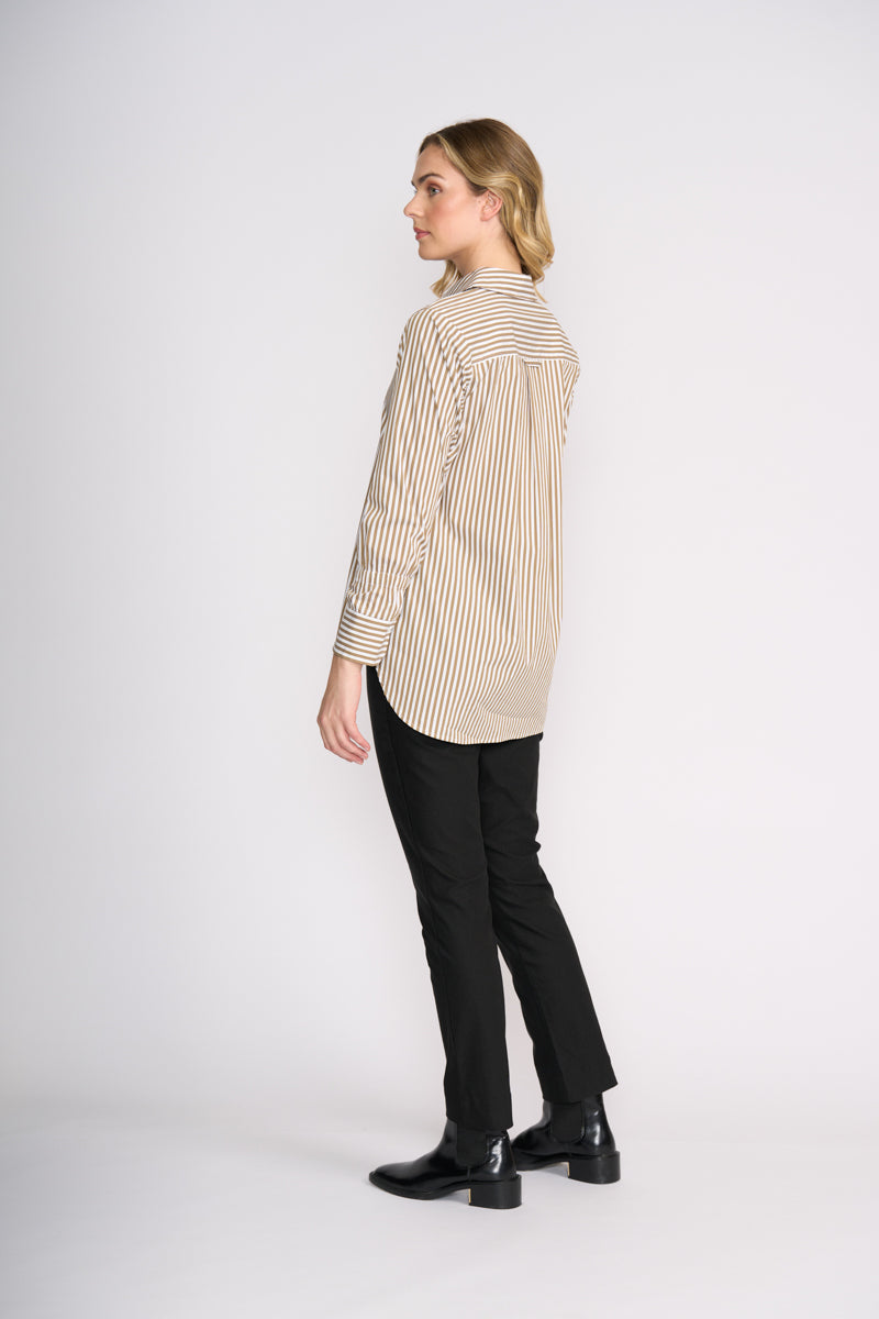 FOIL Push Up Shirt Taupe