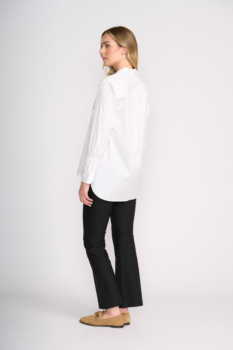 FOIL Push Up Shirt White