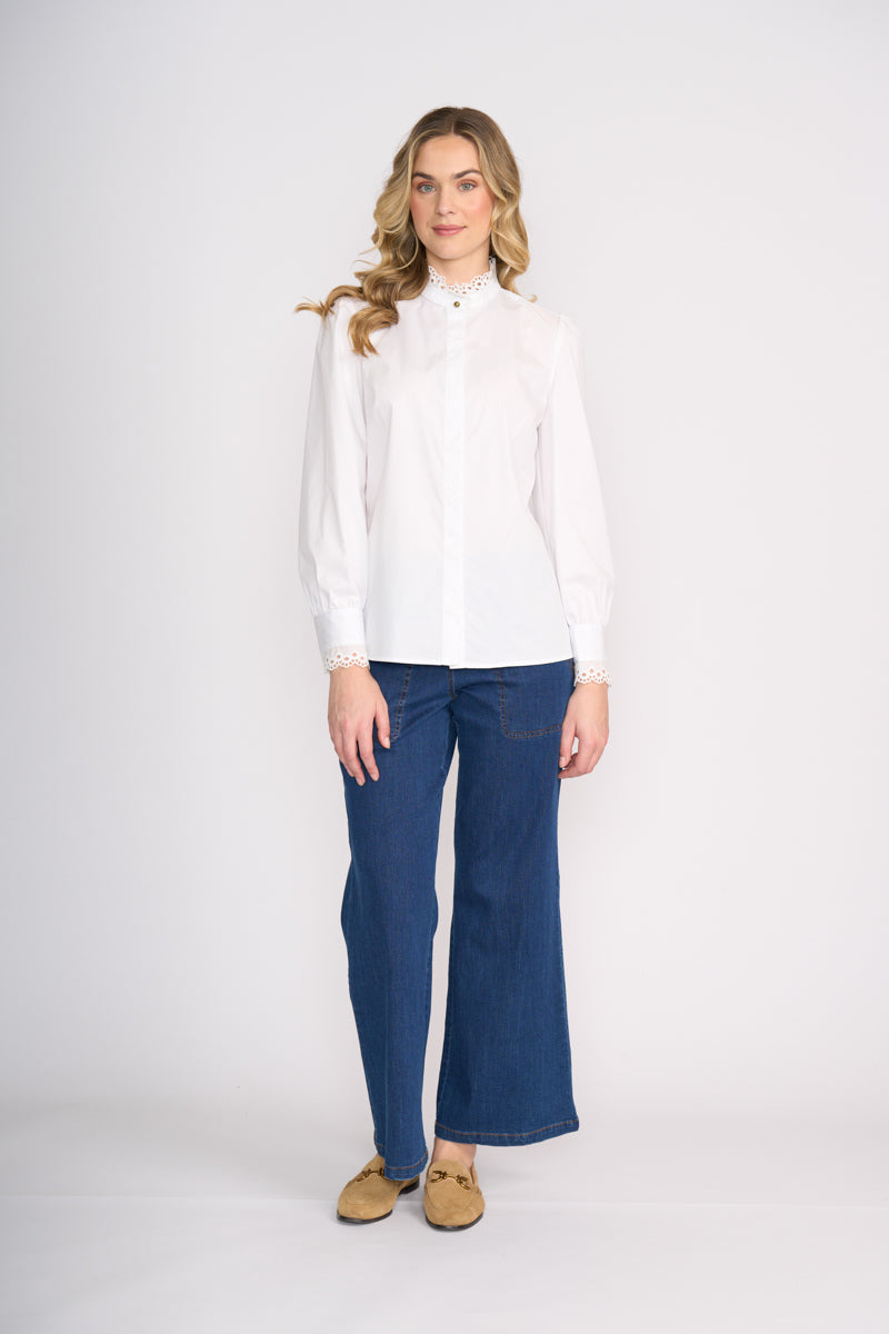 FOIL Cagney & Lacey Shirt White