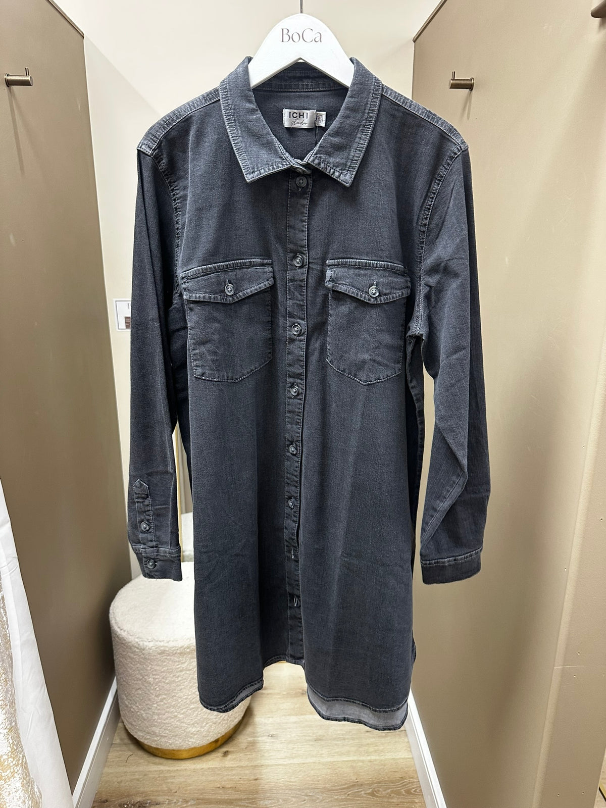 ICHI Denim Dress - 38